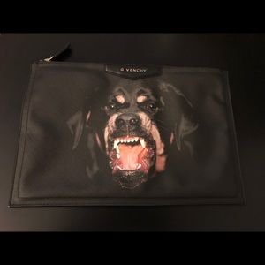 Givenchy canvas large Rottweiler Antigona pouch